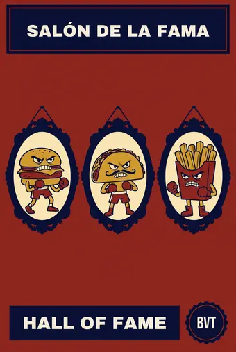 Burgers vs Tacos poster: HALL OF FAME
